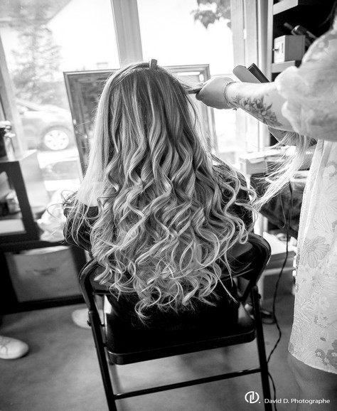 cheveux mariage